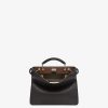 Herren Fendi Timeless | Tasche Aus Leder In Schwarz