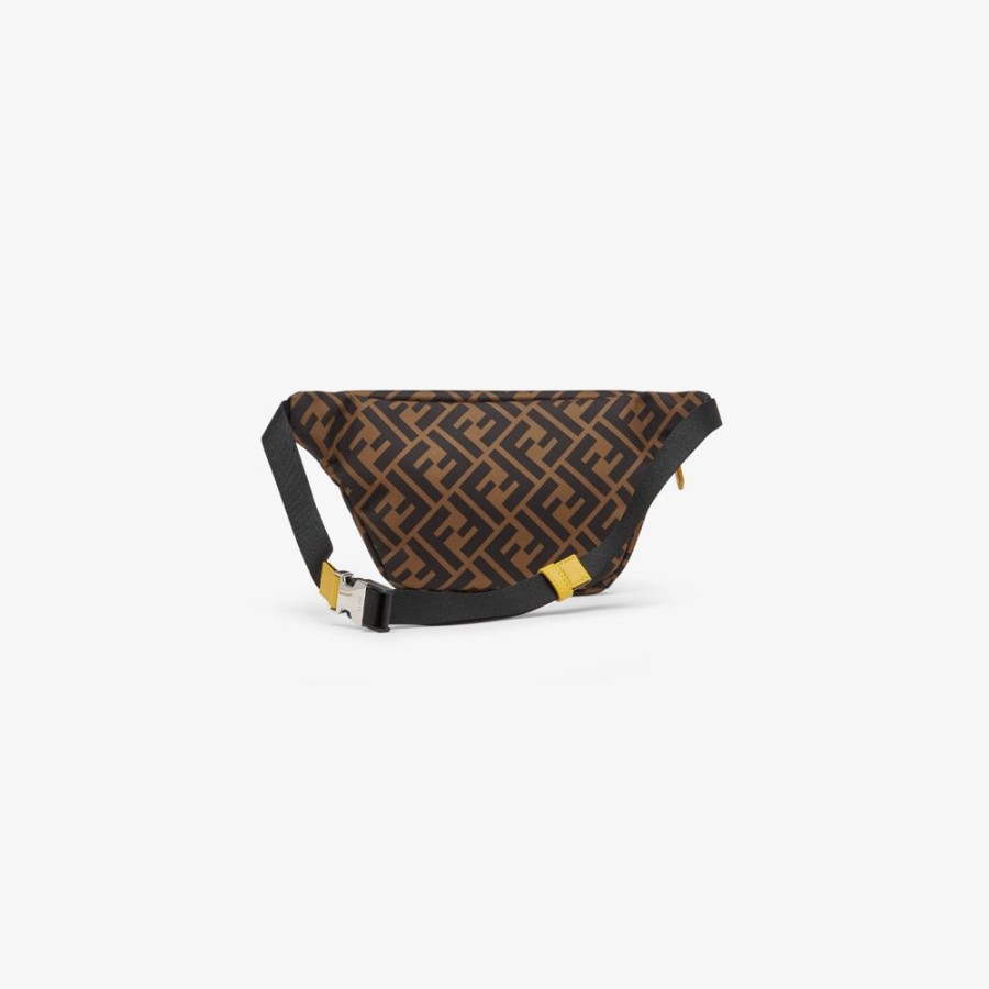 Kids Fendi Accessoires | Gurteltasche Aus Nylon Mit Fendi Roma Logo