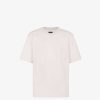 Herren Fendi T-Shirts Und Poloshirts | T-Shirt Aus Jersey In Weis