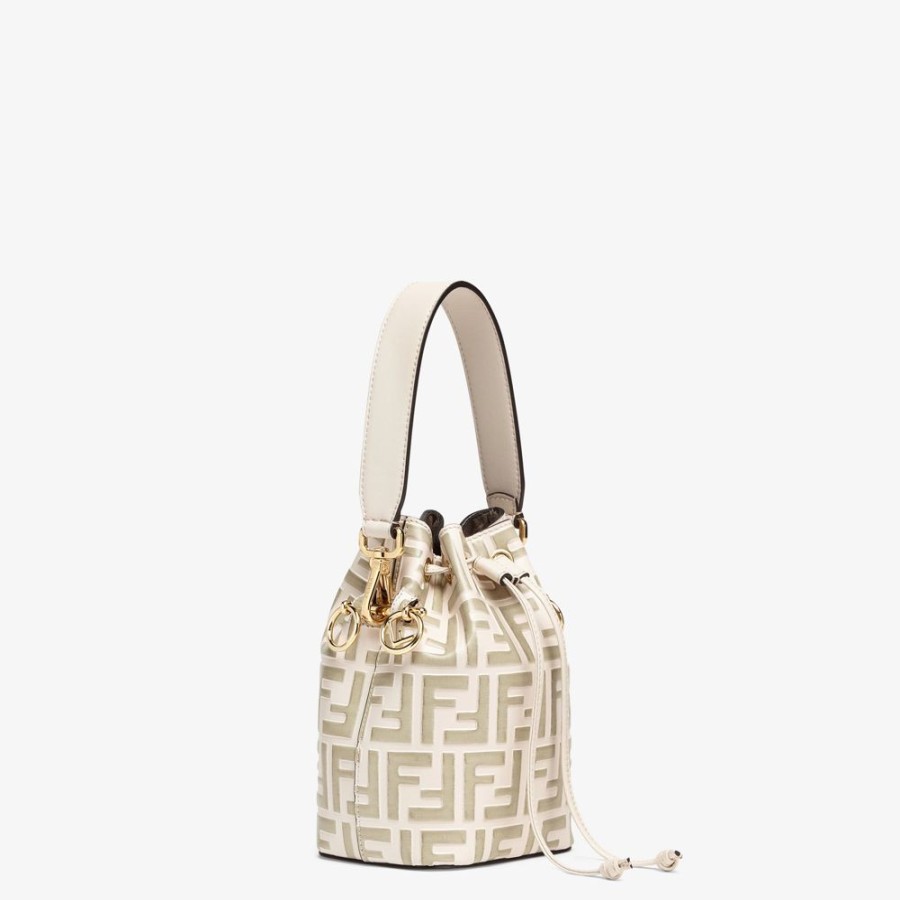 Damen Fendi Mini-Taschen | Mini-Tasche Aus Leder In Beige