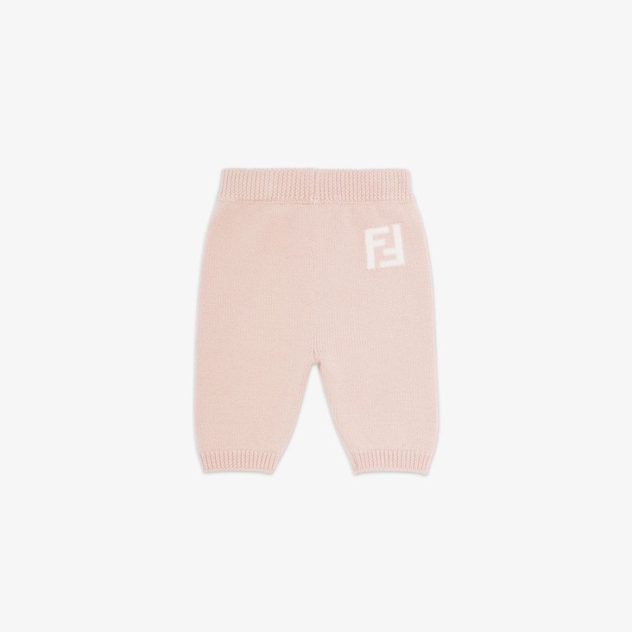 Kids Fendi Baby Junge | Baby-Hose Aus Wolle