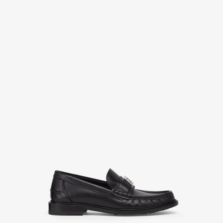 Herren Fendi Loafer | Loafers Aus Leder In Schwarz