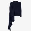 Herren Fendi Strickbekleidung | Pullover Aus Wolle In Blau