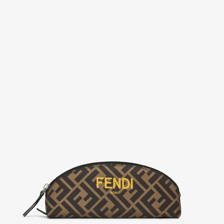 Kids Fendi Accessoires | Stiftetui Aus Nylon Ff All-Over