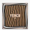 Damen Fendi Seide | Foulard Aus Seide Mehrfarbig