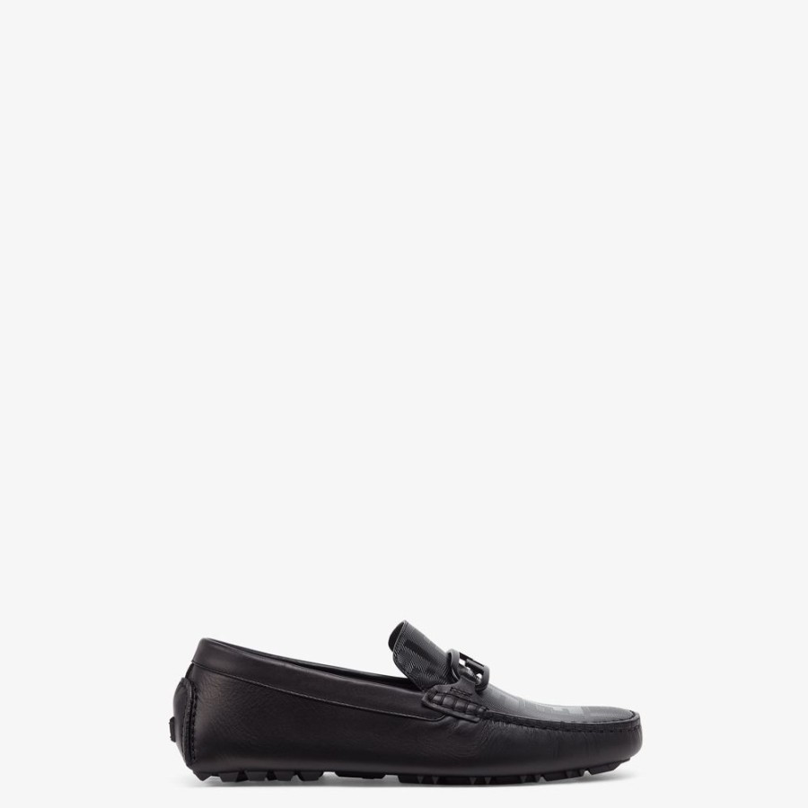 Herren Fendi Loafer | Loafer Aus Leder In Schwarz