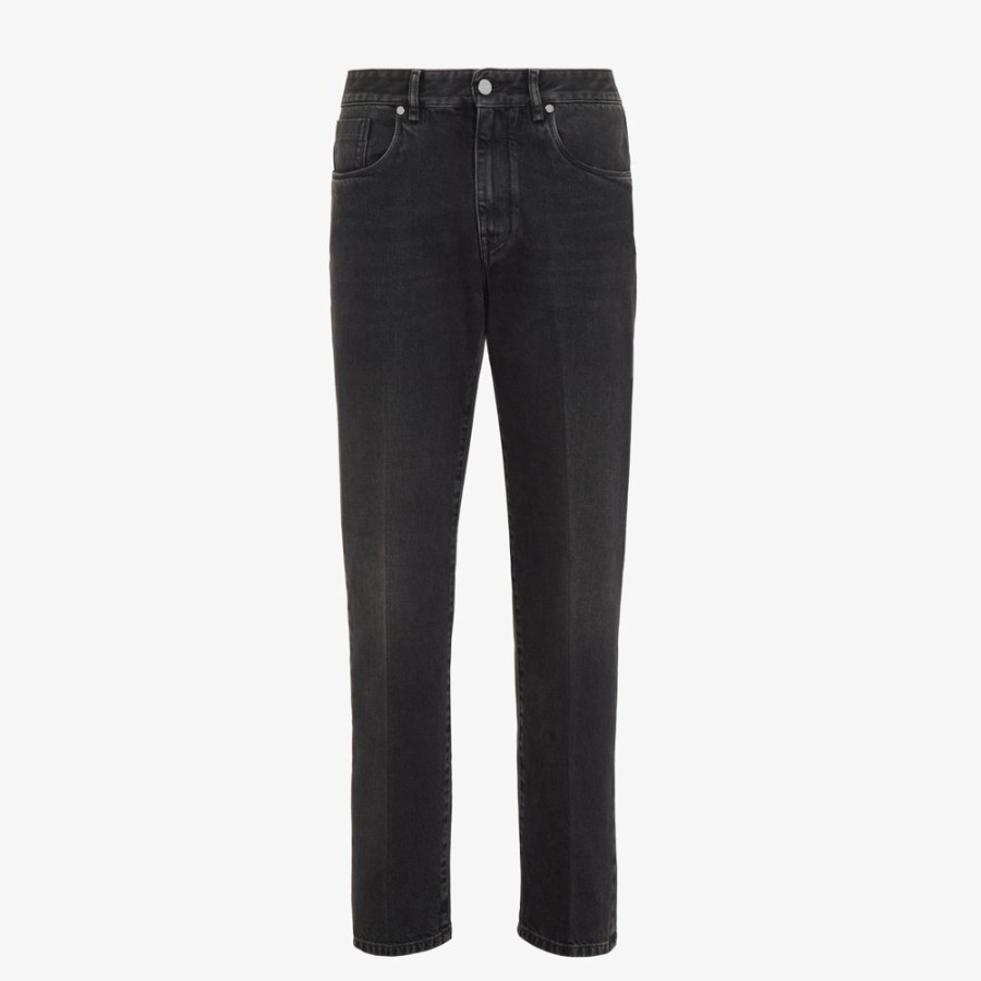 Herren Fendi Jeans Und Hosen | Jeans Aus Denim In Schwarz