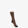 Damen Fendi Strumpfhosen Und Socken | Socken Aus Frottee Mehrfarbig