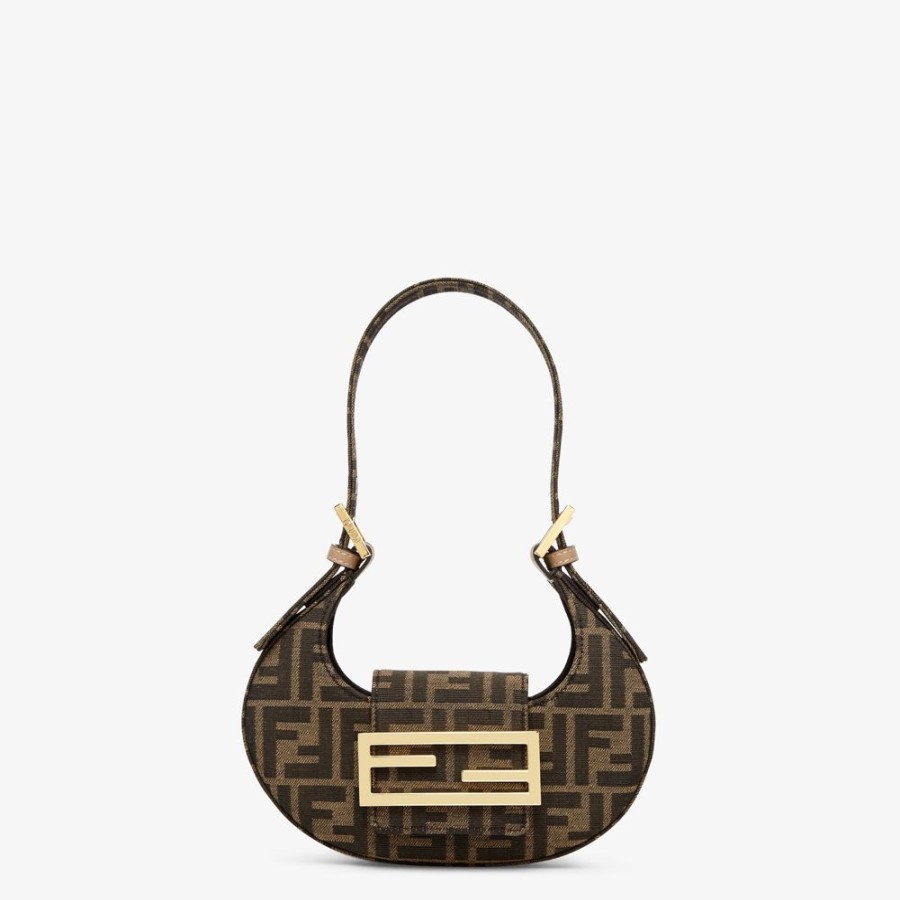 Damen Fendi Mini-Taschen | Minibag Aus Ff-Signatur-Stoff