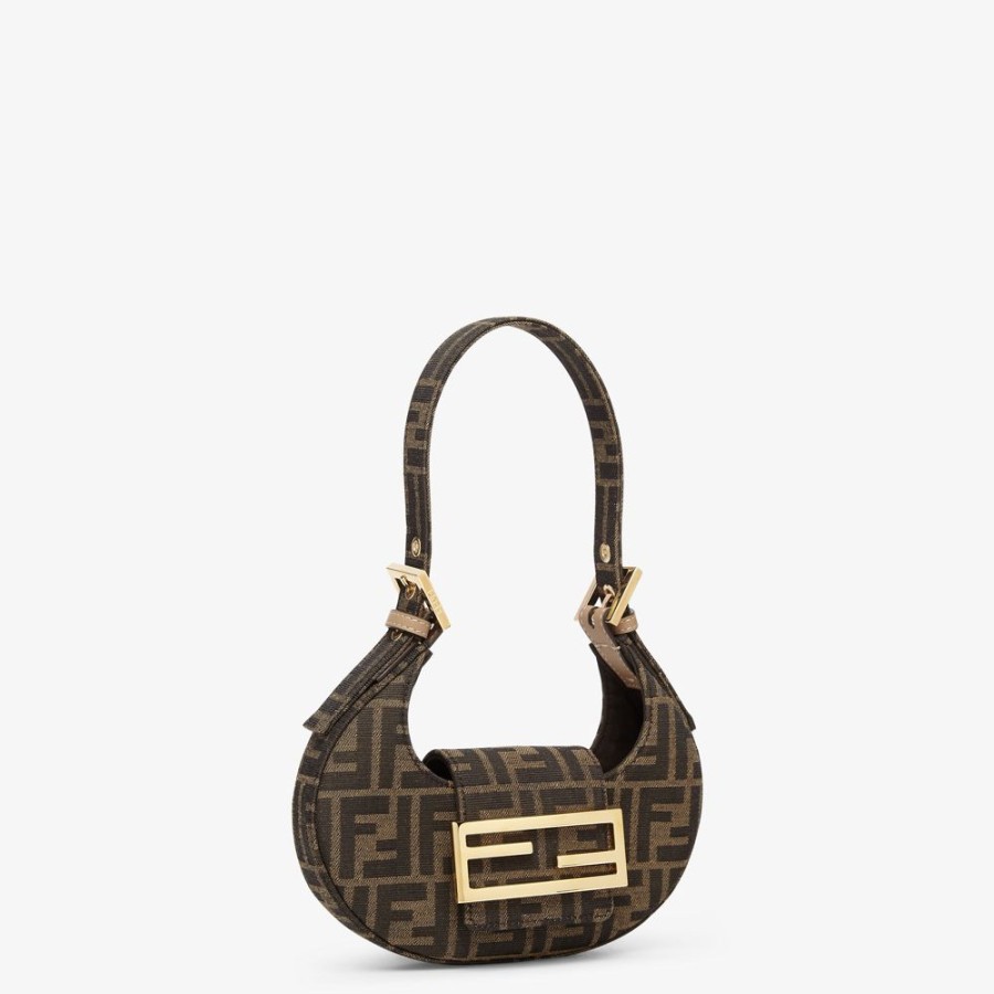 Damen Fendi Mini-Taschen | Minibag Aus Ff-Signatur-Stoff