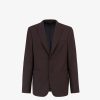 Herren Fendi Jacken Und Anzuge | Blazer Aus Wolle In Braun