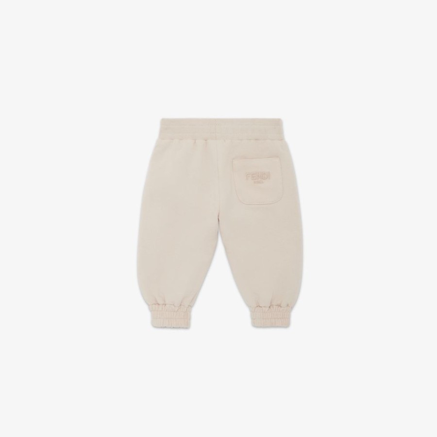 Kids Fendi Baby Junge | Baby-Hose Zum Wenden Aus Jersey Und Nylon, Mehrfarbig