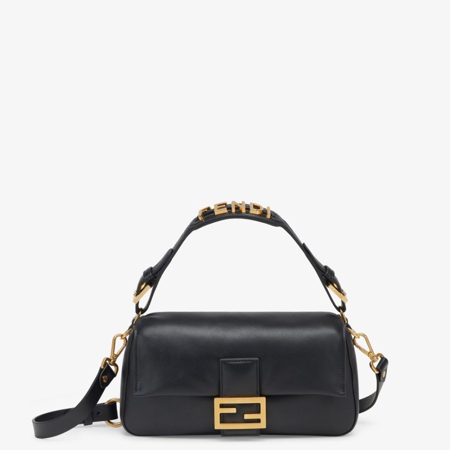 Damen Fendi Schulter- Und Crossbody-Taschen | Tasche Aus Nappaleder In Schwarz