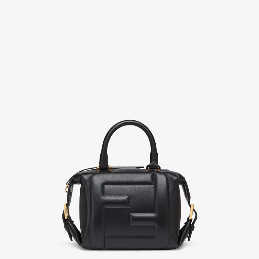 Damen Fendi Mini-Taschen | Mini-Tasche Aus Nappaleder In Schwarz