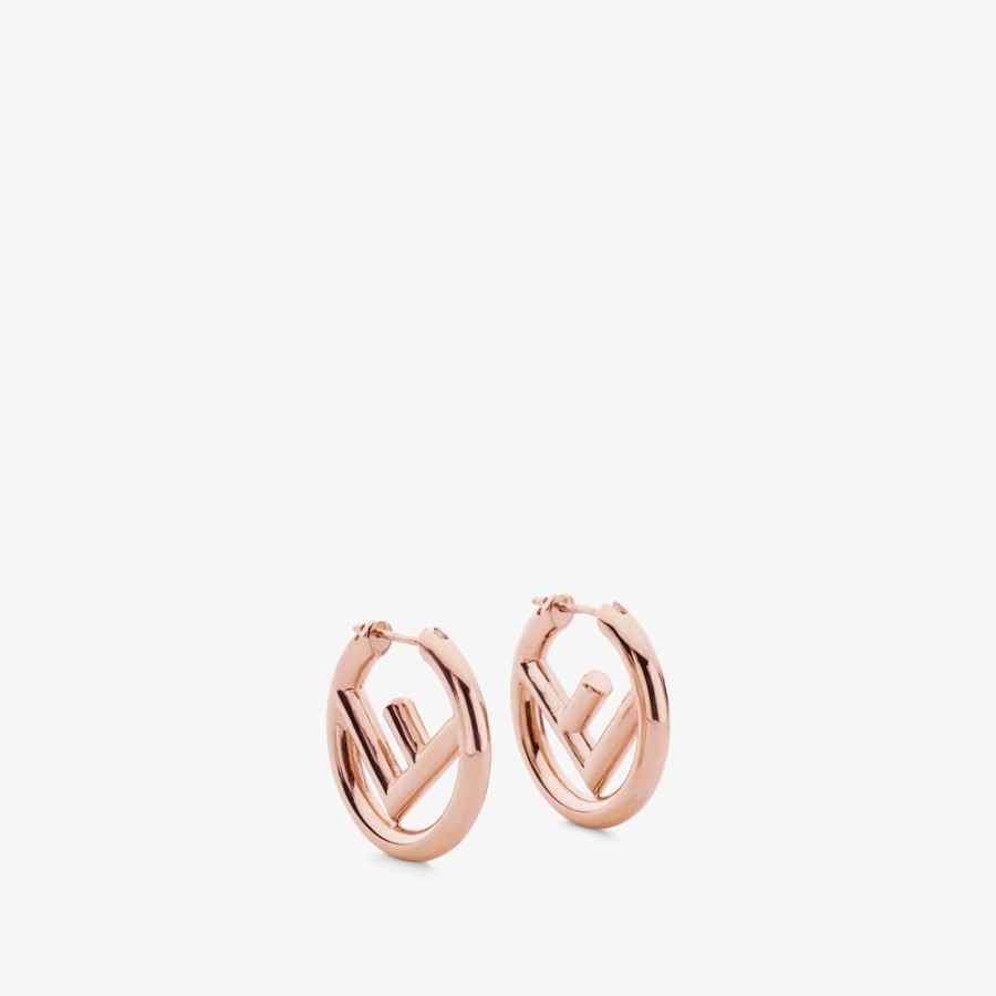 Damen Fendi Ohrring Und Broschen | Ohrringe In Der Farbe Rosegold