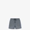 Herren Fendi Swimwear | Shorts Aus Nylon In Blau