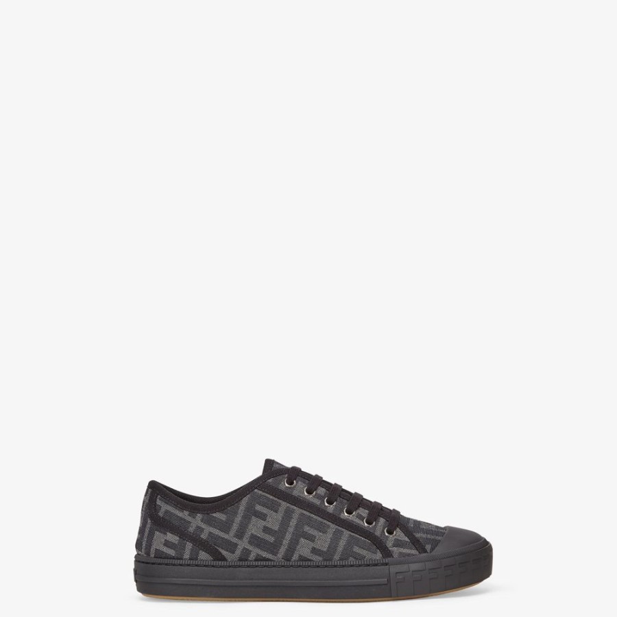 Herren Fendi Sneakers | Low-Top Aus Ff-Jacquard