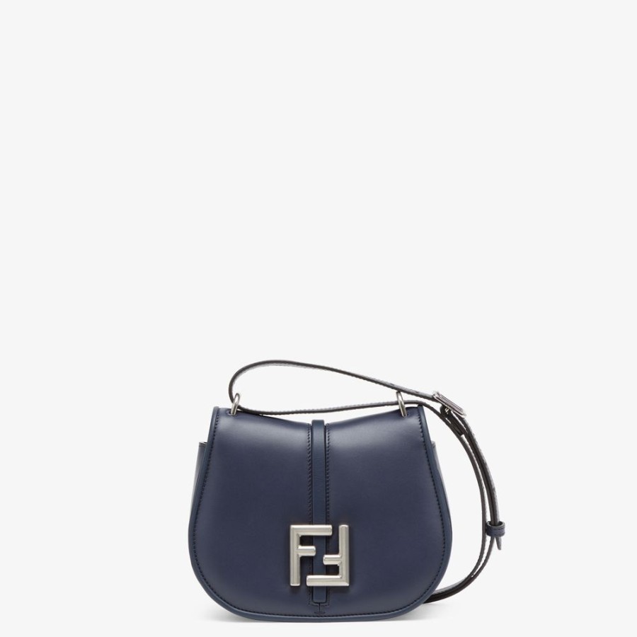 Damen Fendi Schulter- Und Crossbody-Taschen | Tasche Aus Leder In Nachtblau