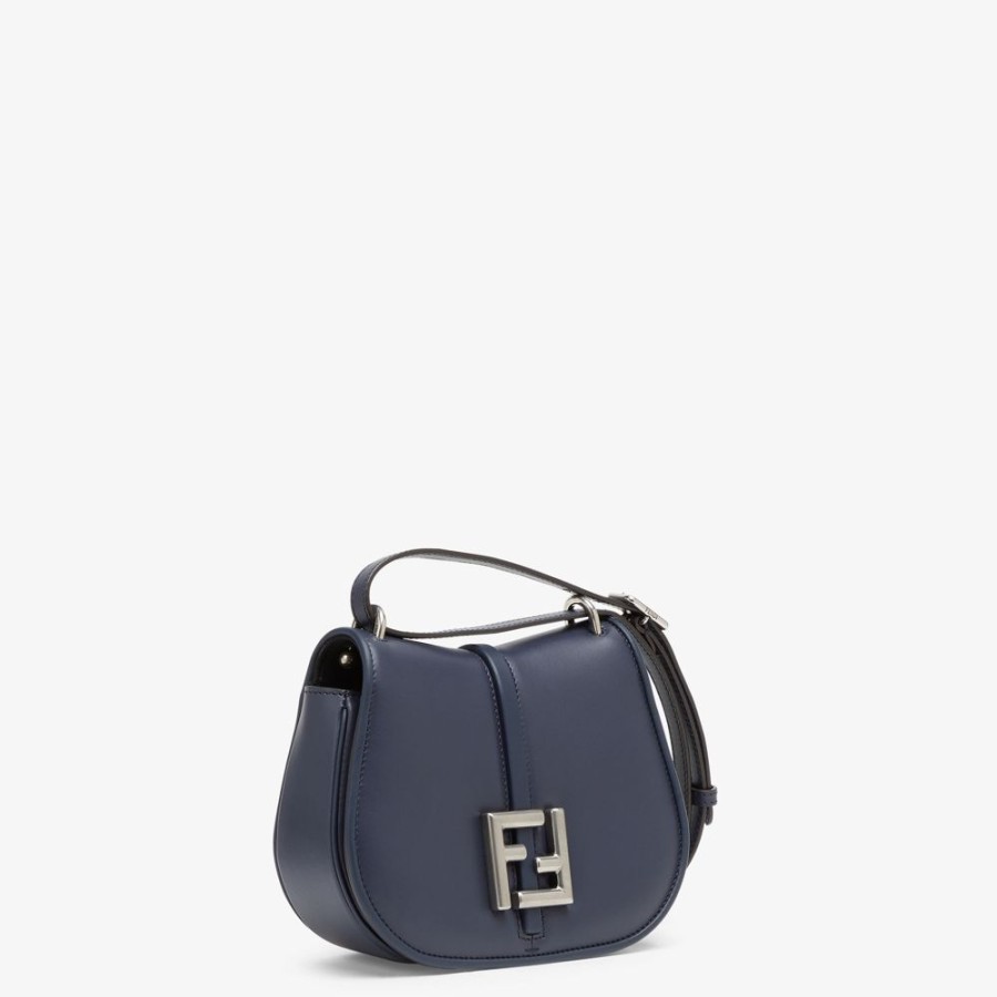 Damen Fendi Schulter- Und Crossbody-Taschen | Tasche Aus Leder In Nachtblau