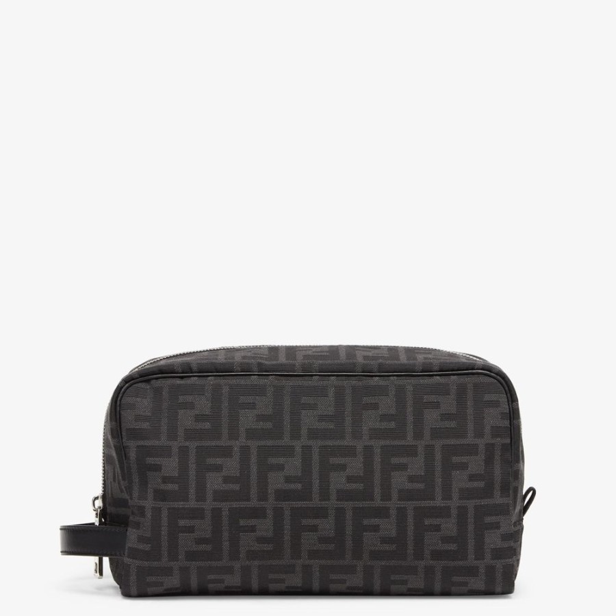 Herren Fendi Reise- Und Lifestyle-Accessoires | Beauty Case Aus Ff-Jacquard