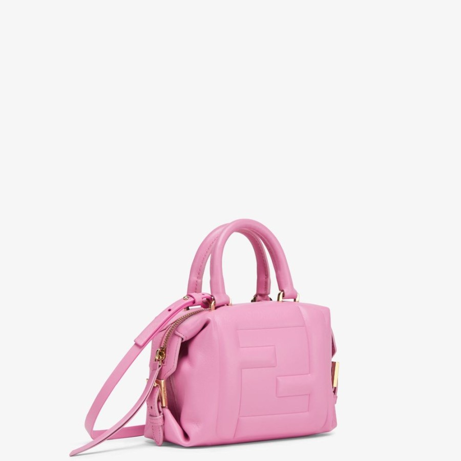 Damen Fendi Mini-Taschen | Mini Bag Aus Nappaleder In Rosa