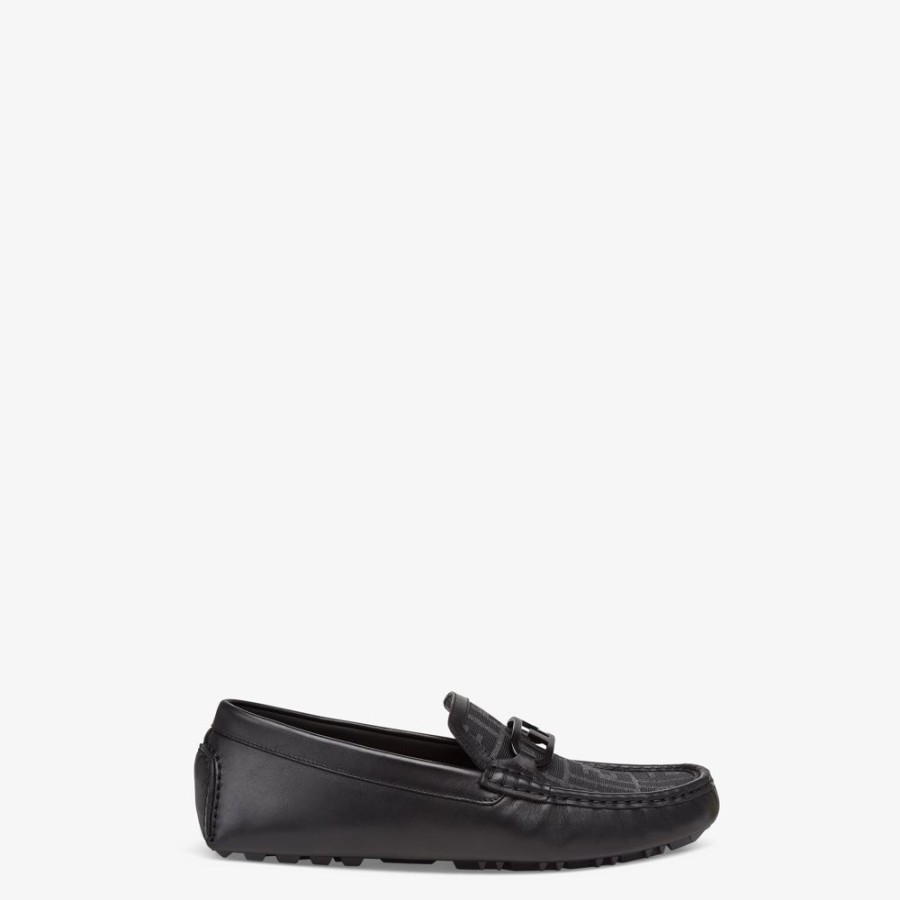 Herren Fendi Loafer | Loafer Aus Leder In Schwarz