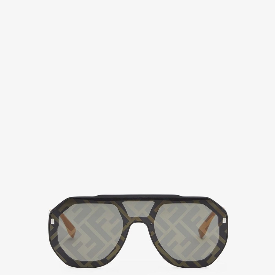 Herren Fendi Sonnenbrillen | Sonnenbrille In Schwarz