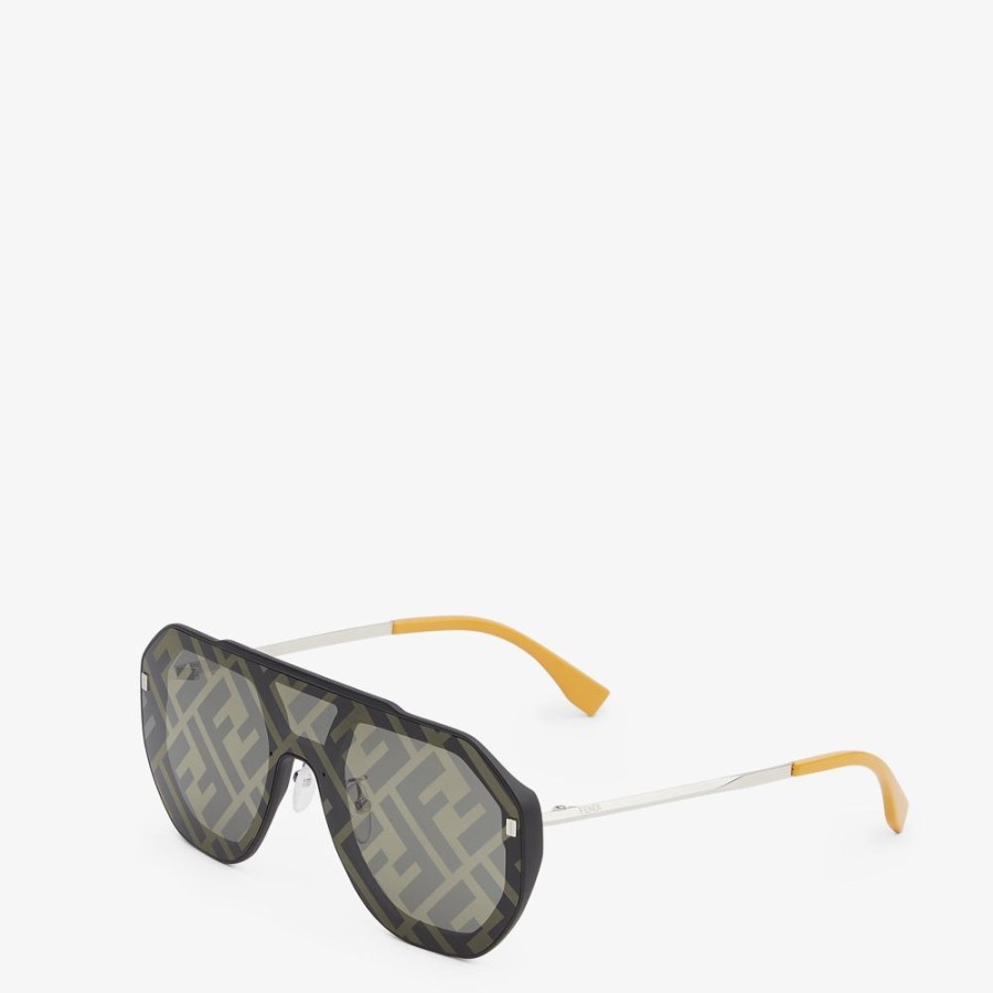 Herren Fendi Sonnenbrillen | Sonnenbrille In Schwarz