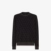 Herren Fendi Sweatshirts | Sweatshirt Aus Pikee In Schwarz