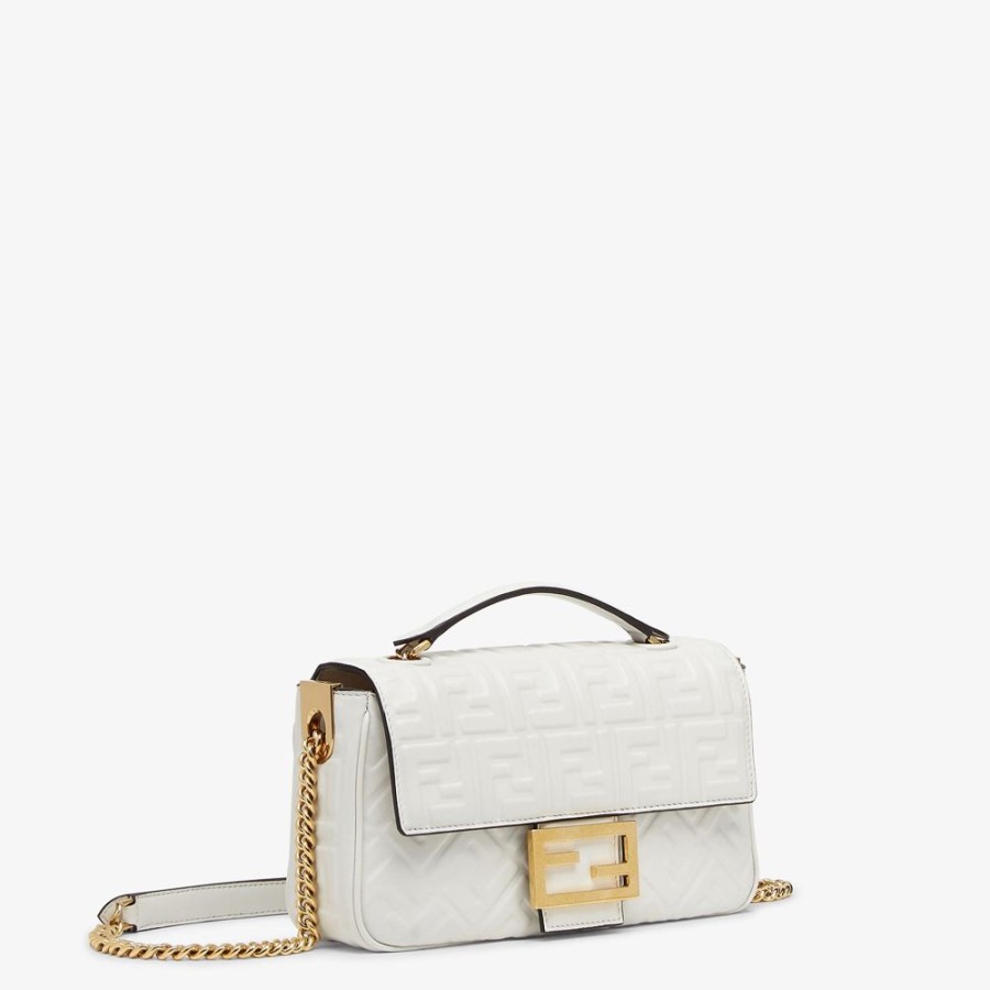 Damen Fendi Schulter- Und Crossbody-Taschen | Tasche Aus Nappaleder In Weis