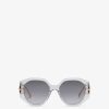 Damen Fendi Sonnenbrillen | Sonnenbrille Aus Acetat In Grau