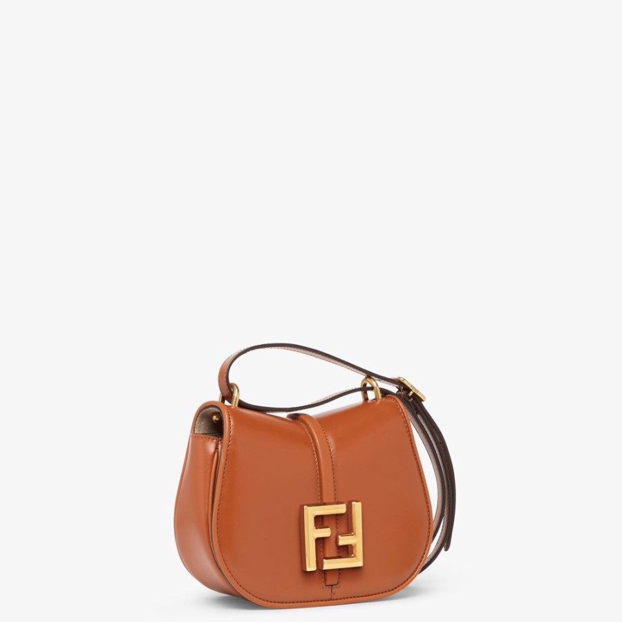 Damen Fendi Schulter- Und Crossbody-Taschen | Tasche Aus Leder In Braun