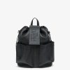 Herren Fendi Timeless | Rucksack Aus Leder In Schwarz