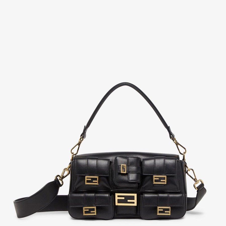 Damen Fendi Schulter- Und Crossbody-Taschen | Tasche Aus Leder In Schwarz