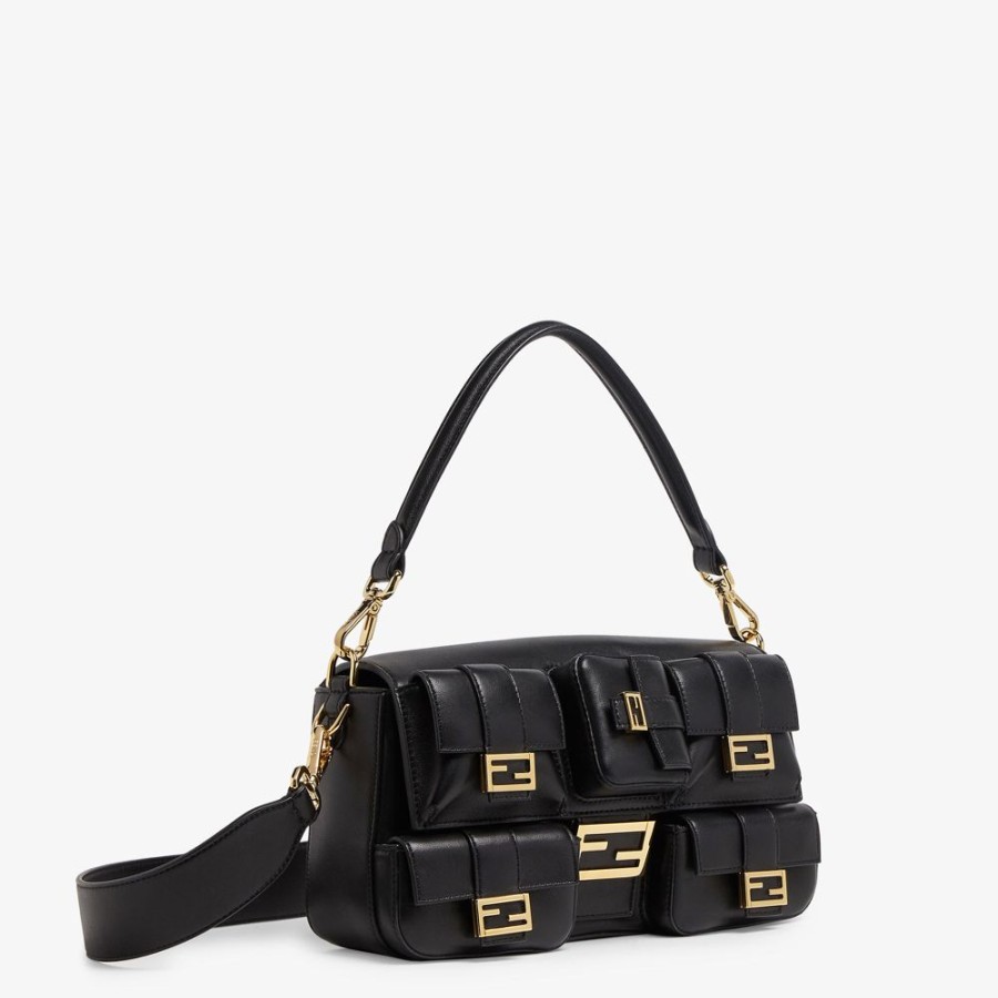 Damen Fendi Schulter- Und Crossbody-Taschen | Tasche Aus Leder In Schwarz