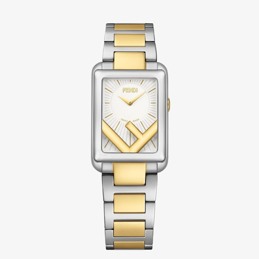 Damen Fendi Uhren | 22,5 X 32 Mm – Uhr Mit F Is Fendi-Logo