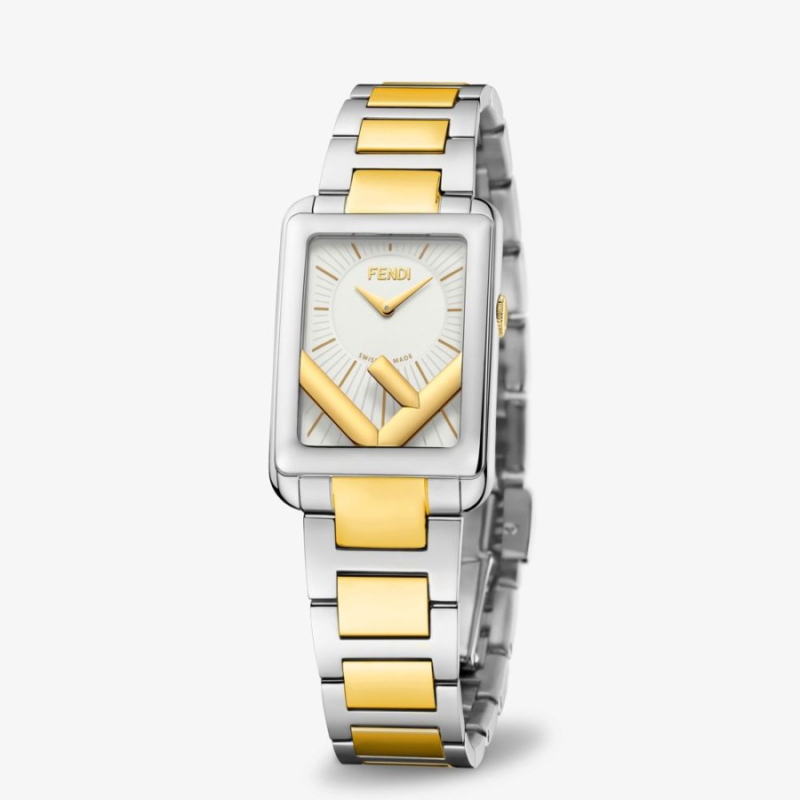 Damen Fendi Uhren | 22,5 X 32 Mm – Uhr Mit F Is Fendi-Logo