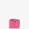 Damen Fendi Portemonnaies | Portemonnaie In Bicolor-Optik Aus In Fuchsia Und Dunkelrosa