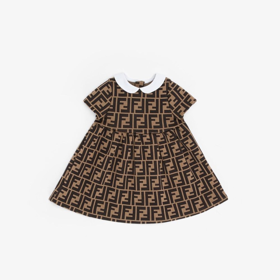 Kids Fendi Baby Madchen | Kleid Baby-Girl Aus Stoff