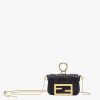 Damen Fendi Miniature Taschen | Anhanger Aus Nappaleder In Schwarz