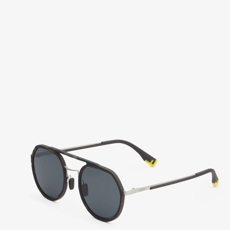 Herren Fendi Sonnenbrillen | Sonnenbrille In Havanna