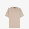 Herren Fendi T-Shirts Und Poloshirts | T-Shirt Aus Jersey In Beige