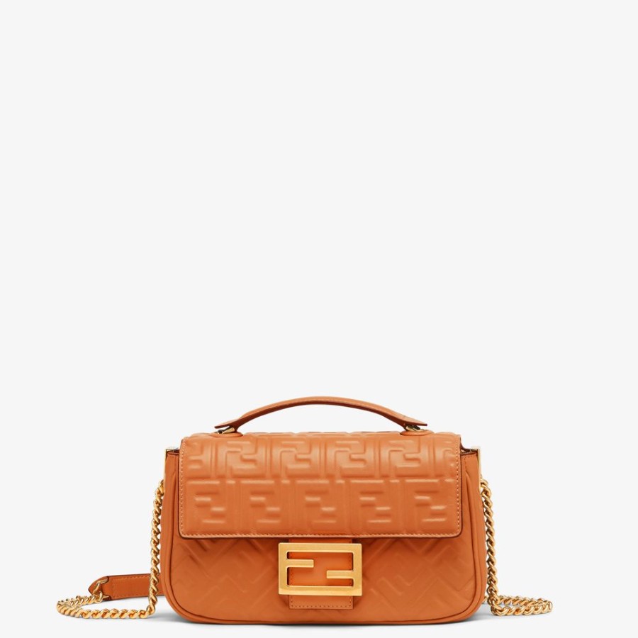 Damen Fendi Schulter- Und Crossbody-Taschen | Tasche Aus Nappaleder In Braun