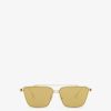 Damen Fendi Sonnenbrillen | Sonnenbrille Aus Metall In Gold-Optik