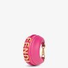 Damen Fendi Miniature Taschen | Charm Aus Leder In Fuchsia