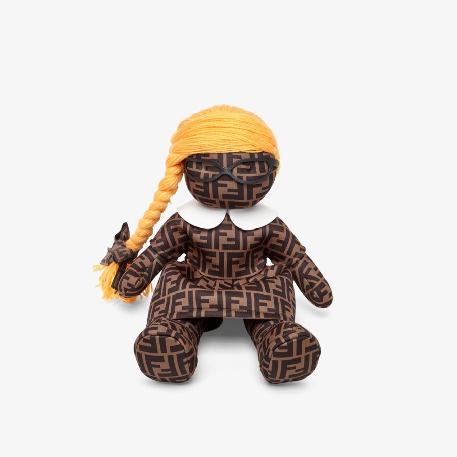 Kids Fendi Accessoires | Upgecycelte Kollektor-Puppe Mit Ff Aus Neopren