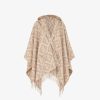 Damen Fendi Schals Und Ponchos | Poncho Aus Kaschmir In Beige