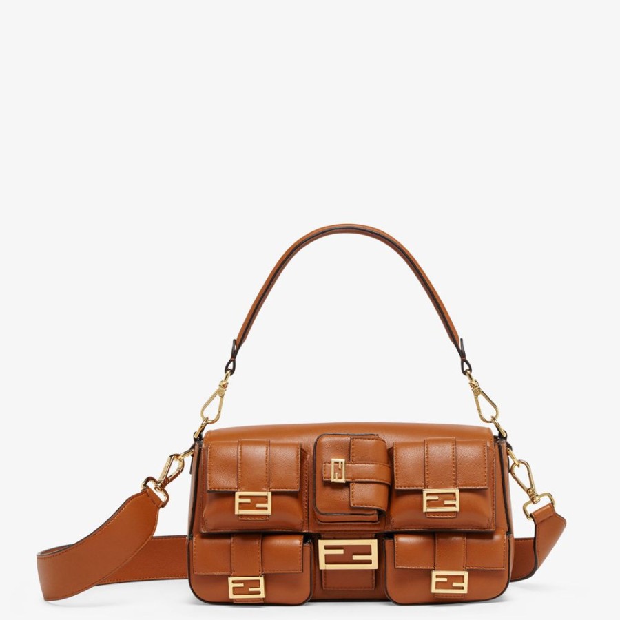 Damen Fendi Schulter- Und Crossbody-Taschen | Tasche Aus Leder In Braun